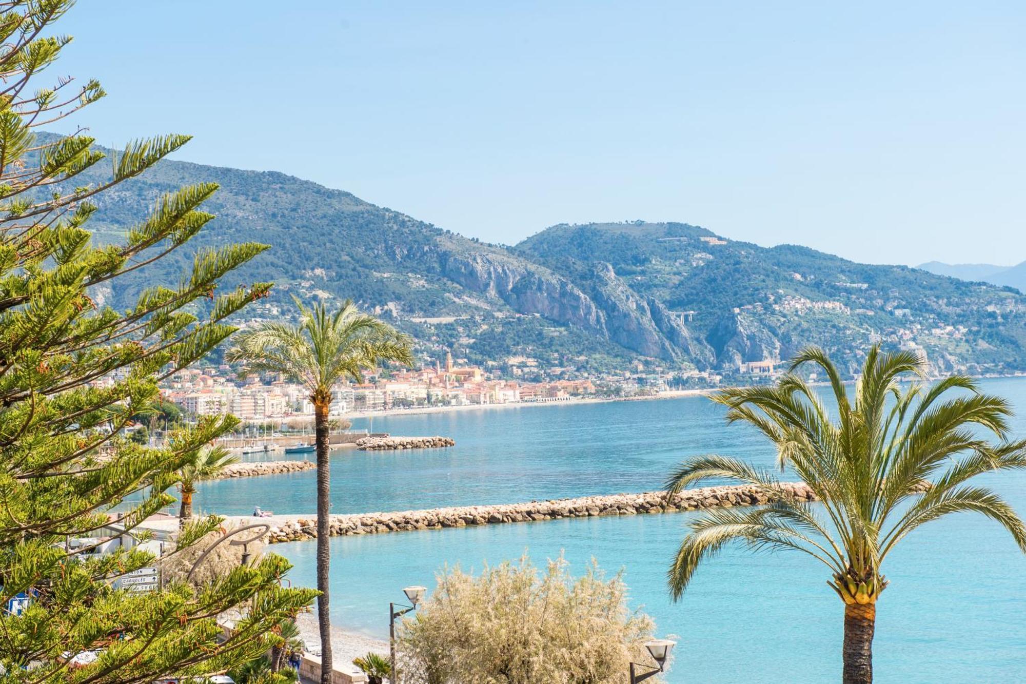 Roquebrune Plage - Terrace Splendid Sea View - BW Экстерьер фото